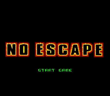 No Escape (USA) screen shot title